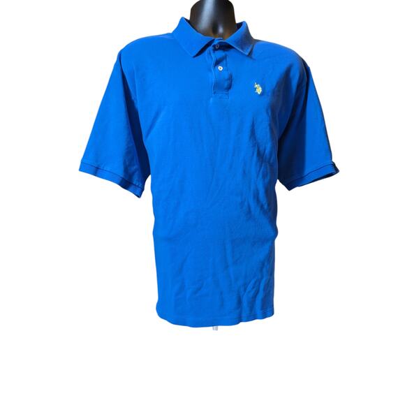 U.S. Polo Assn. Blue Polo Shirt Mens XLT Classic Fit Short Sleeve Luxury Feel - Picture 7 of 16